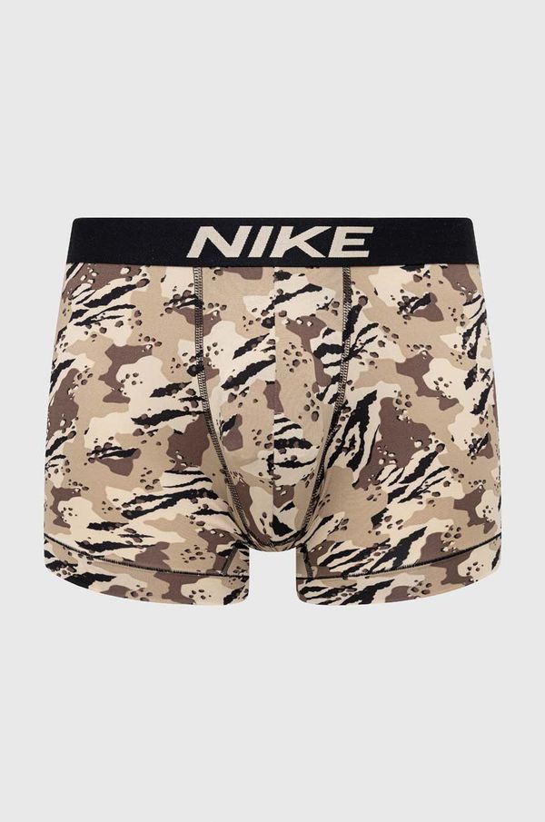 Nike Bokserice Nike za muškarce, boja: smeđa