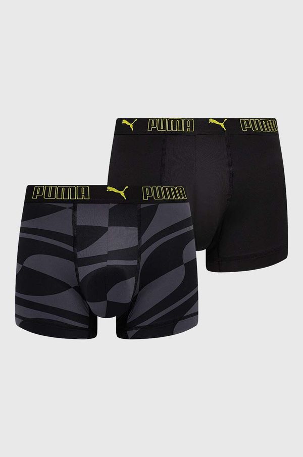 Puma Bokserice Puma 2-pack za muškarce, boja: crna, 938319