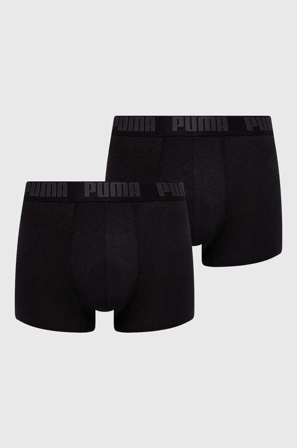 Puma Bokserice Puma 2-pack za muškarce, boja: crna, 938320