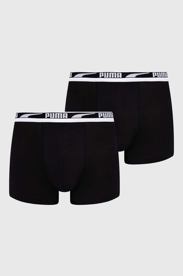 Puma Bokserice Puma 2-pack za muškarce, boja: crna, 938325