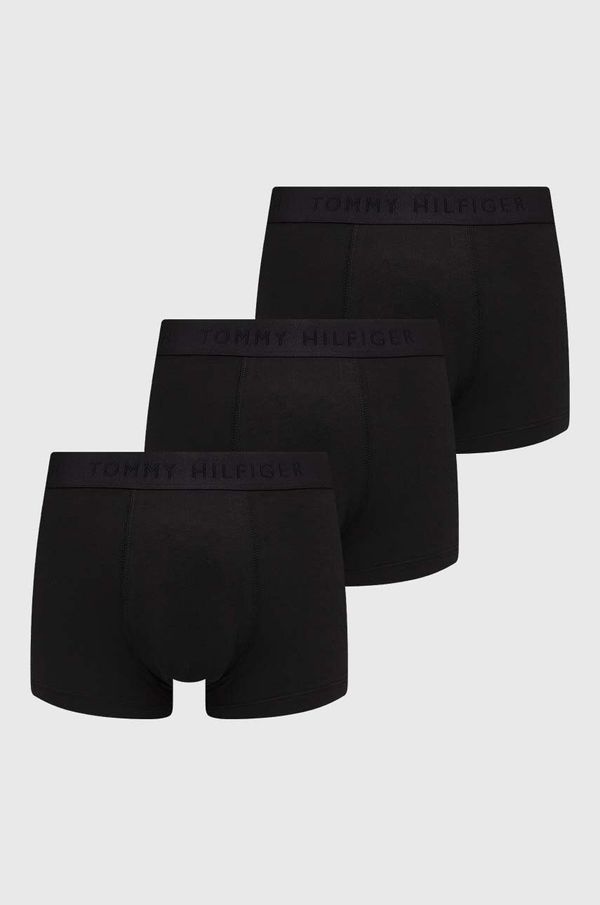 Tommy Hilfiger Bokserice Tommy Hilfiger 3-pack za muškarce, boja: crna