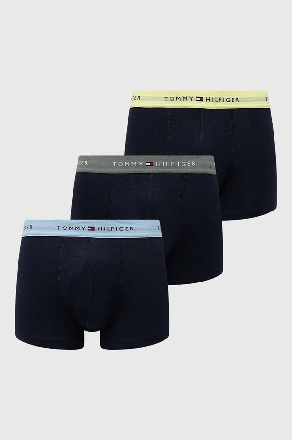 Tommy Hilfiger Bokserice Tommy Hilfiger 3-pack za muškarce, boja: zelena, UM0UM02763