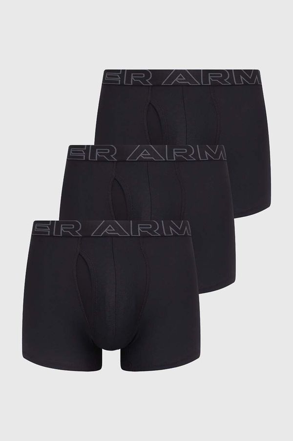 Under Armour Bokserice Under Armour 3-pack za muškarce, boja: crna
