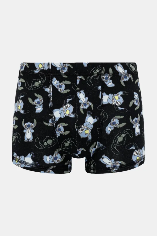 United Colors of Benetton Bokserice United Colors of Benetton LILO&STITCH za muškarce, boja: crna, 3W4M2X01F