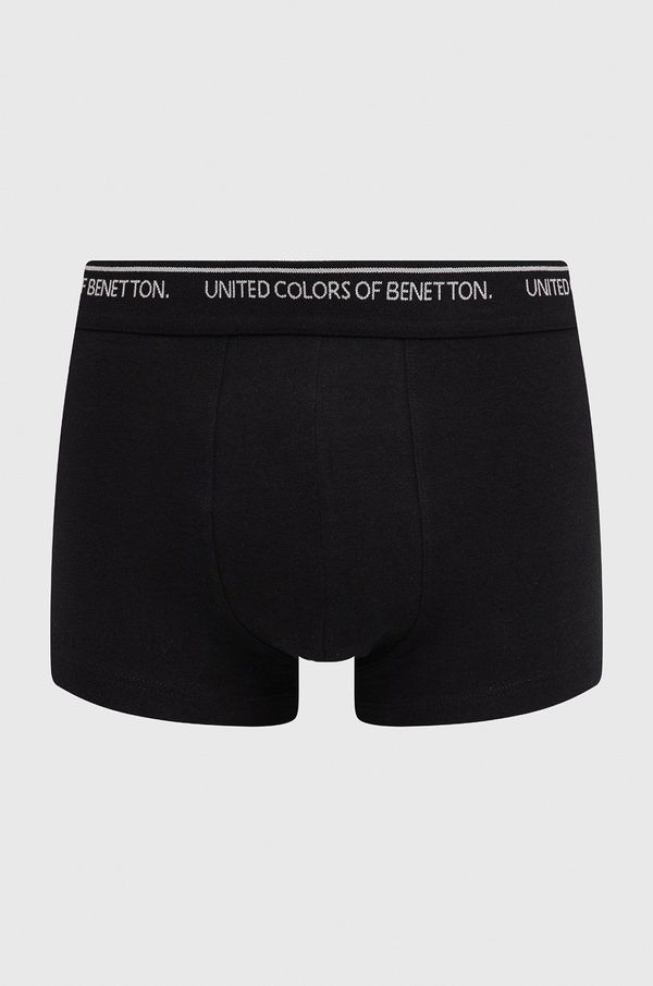 United Colors of Benetton Bokserice United Colors of Benetton za muškarce, boja: crna