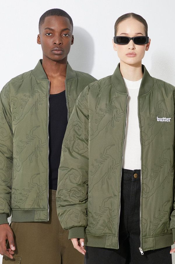 Butter Goods Bomber jakna Butter Goods Scorpion boja: zelena, za zimu, BGQ1243402