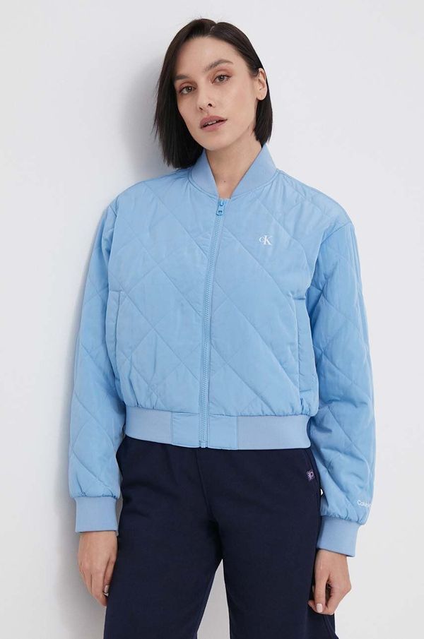 Calvin Klein Jeans Bomber jakna Calvin Klein Jeans za žene, za prijelazno razdoblje, J20J222587