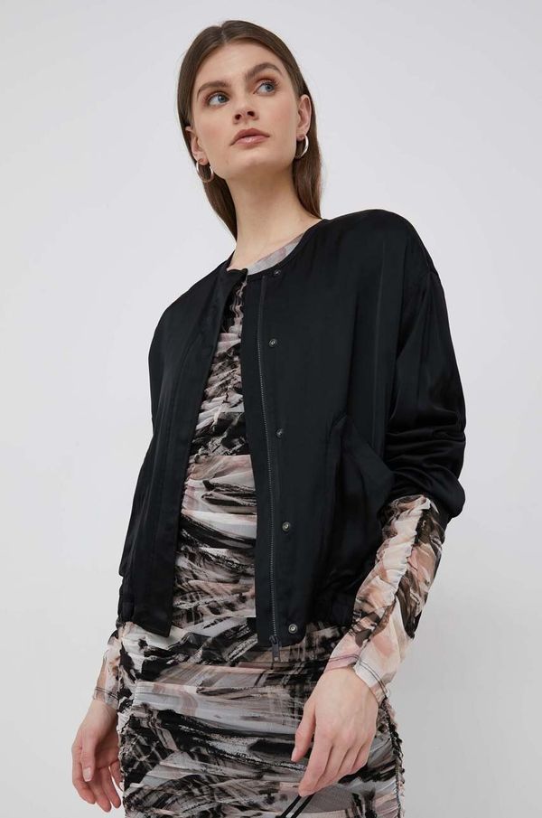Calvin Klein Bomber jakna Calvin Klein za žene, boja: crna, za prijelazno razdoblje