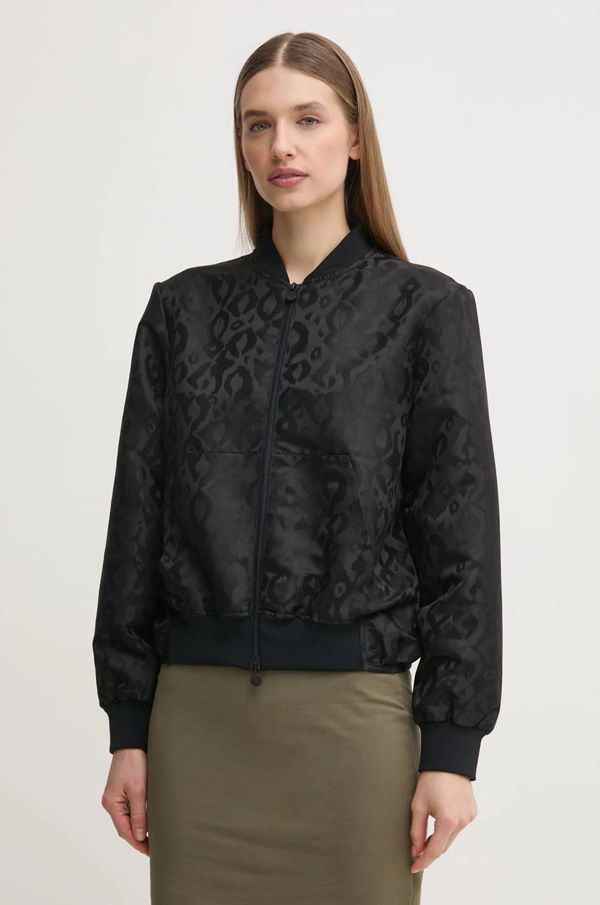 EA7 Emporio Armani Bomber jakna EA7 Emporio Armani za žene, boja: crna, za prijelazno razdoblje, AF15382.7W000483