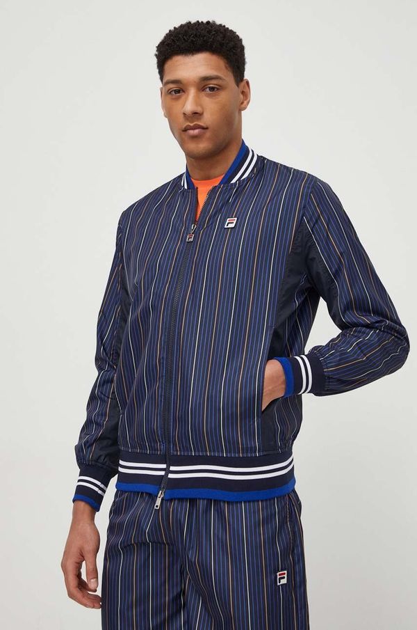 Fila Bomber jakna Fila za muškarce, boja: tamno plava, za prijelazno razdoblje