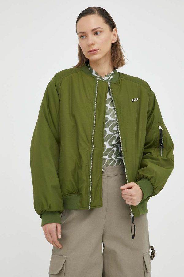 Resume Bomber jakna Résumé za žene, boja: zelena, za zimu, oversize