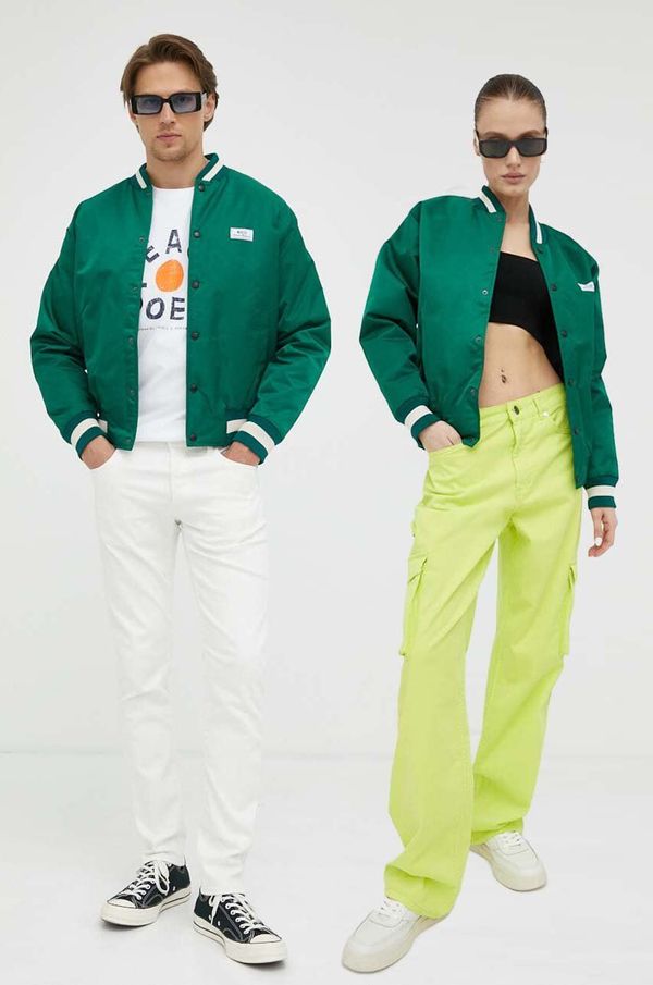 The Mercer Brand Bomber jakna The Mercer Brand boja: zelena, za prijelazno razdoblje