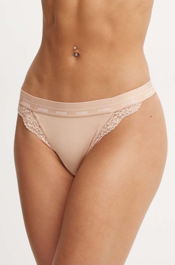 Guess Brazilke Guess JANE boja: bež, od čipke, O4YE00 PZ01C
