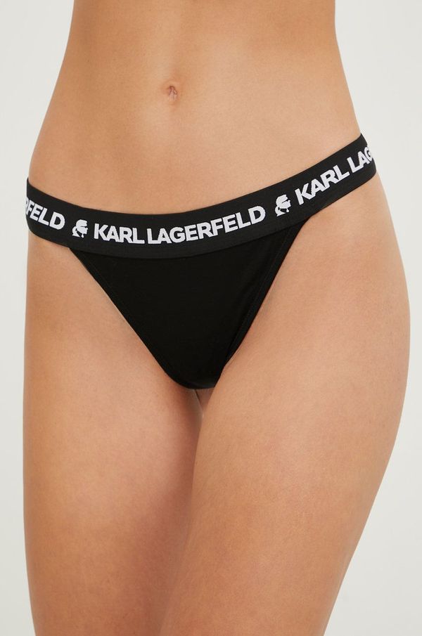 Karl Lagerfeld Brazilke Karl Lagerfeld boja: crna