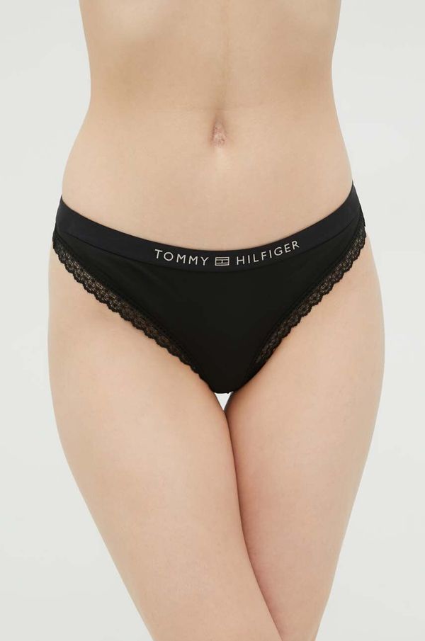 Tommy Hilfiger Brazilke Tommy Hilfiger boja: crna