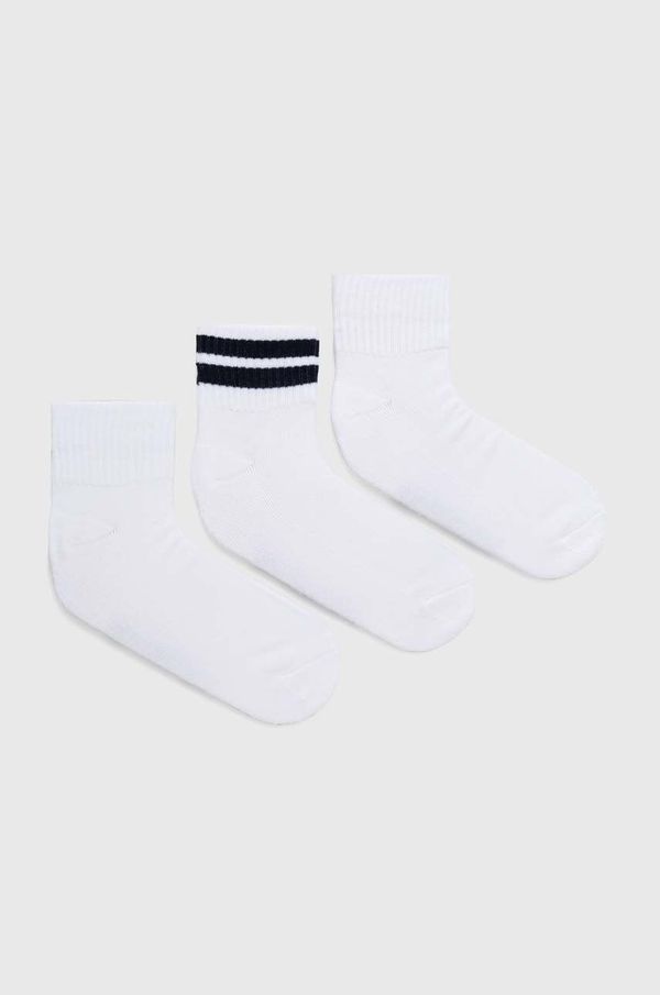 Abercrombie & Fitch Čarape Abercrombie & Fitch 3-pack za muškarce, boja: bijela