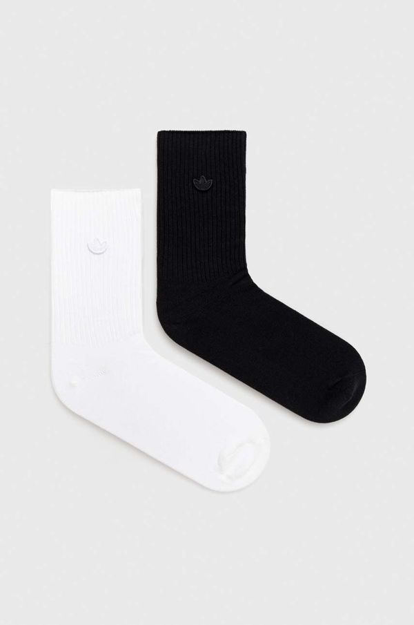adidas Originals Čarape adidas Originals 2-pack boja: bijela