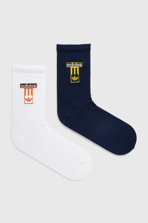 adidas Originals Čarape adidas Originals 2-pack boja: bijela, IS0740