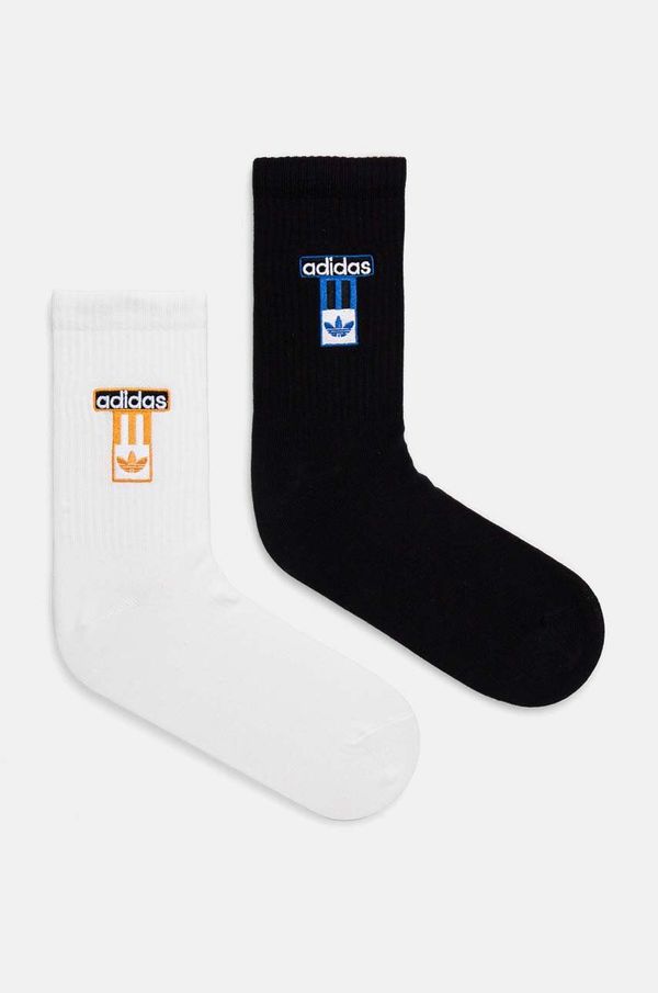adidas Originals Čarape adidas Originals 2-pack boja: bijela, IW8521