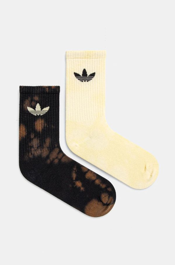 adidas Originals Čarape adidas Originals 2-pack boja: smeđa, JC8636