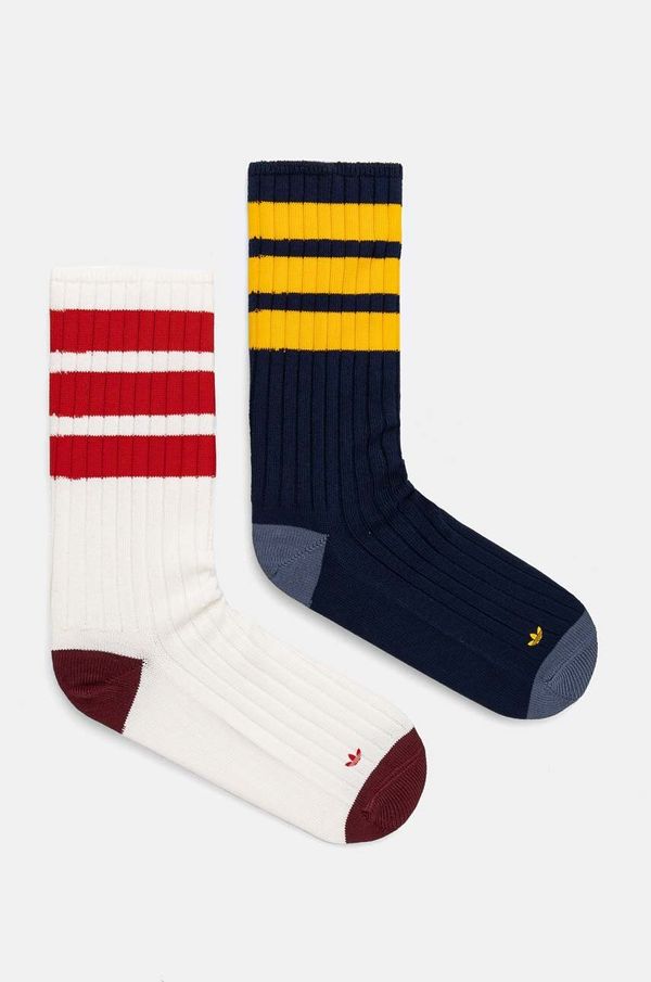 adidas Originals Čarape adidas Originals 2-pack boja: tamno plava, IX7608