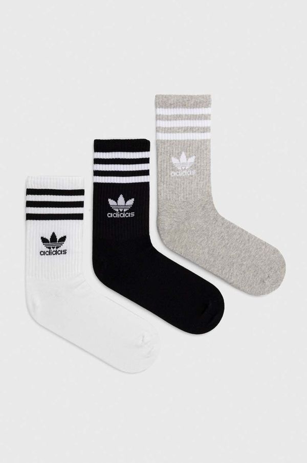 adidas Originals Čarape adidas Originals 3-pack boja: bijela
