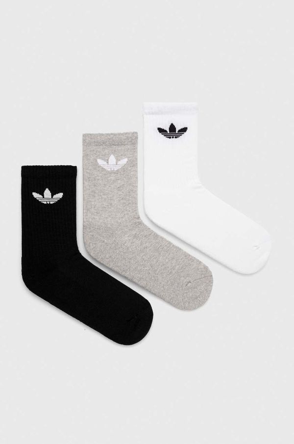 adidas Originals Čarape adidas Originals 3-pack boja: bijela