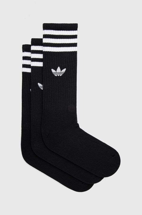 adidas Originals Čarape adidas Originals 3-pack boja: crna