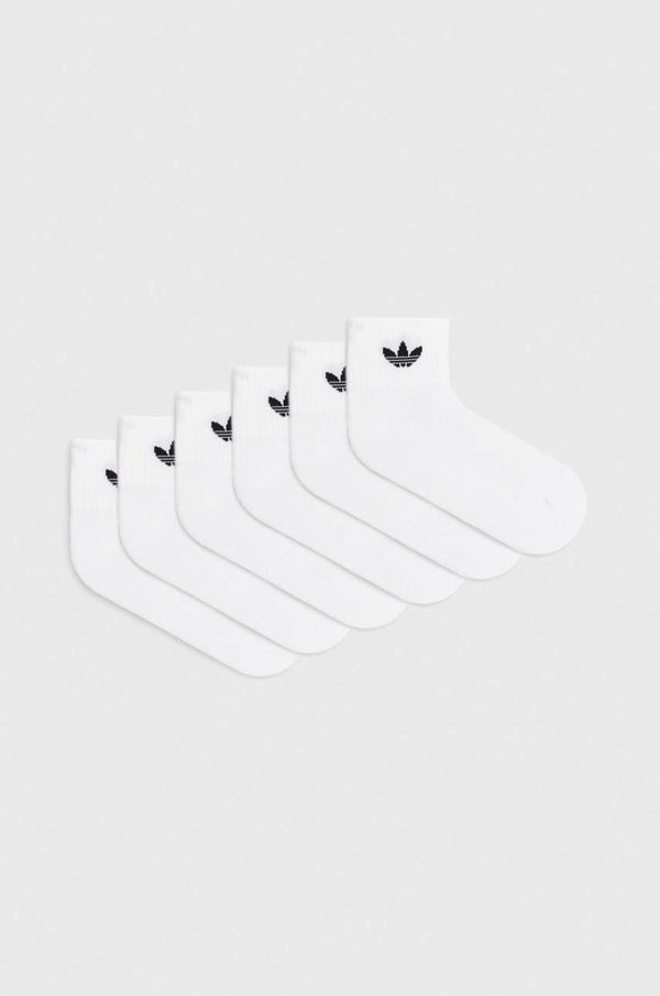 adidas Originals Čarape adidas Originals 6-pack boja: bijela