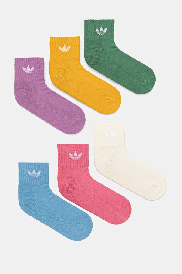 adidas Originals Čarape adidas Originals 6-pack za žene, boja: bež, IX5279