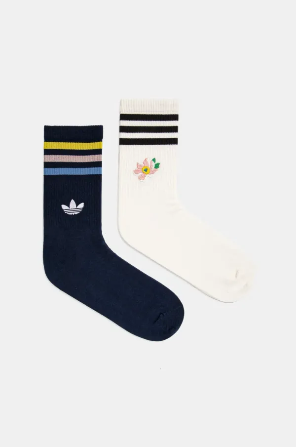 adidas Originals Čarape adidas Originals Liberty 2-pack za žene, boja: bijela, JC8655