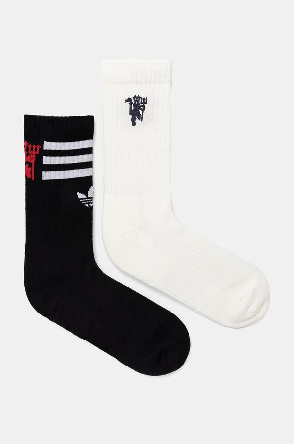 adidas Originals Čarape adidas Originals Manchester United 2-pack boja: bijela, JF8896