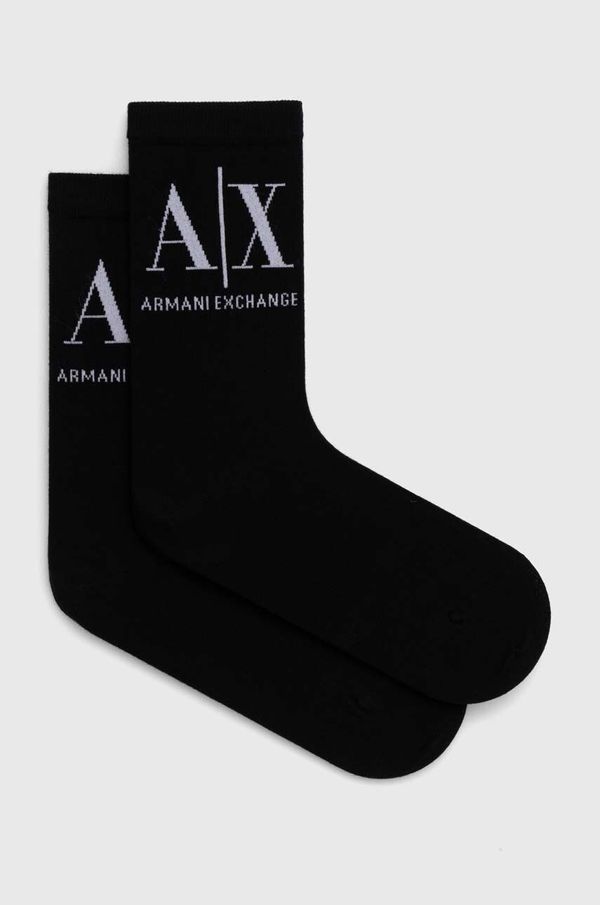 Armani Exchange Čarape Armani Exchange za žene, boja: crna, 946020 CC401