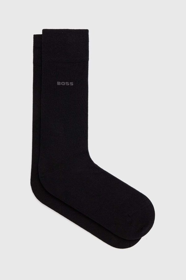 BOSS Čarape BOSS 2-pack za muškarce, boja: crna, 50516616