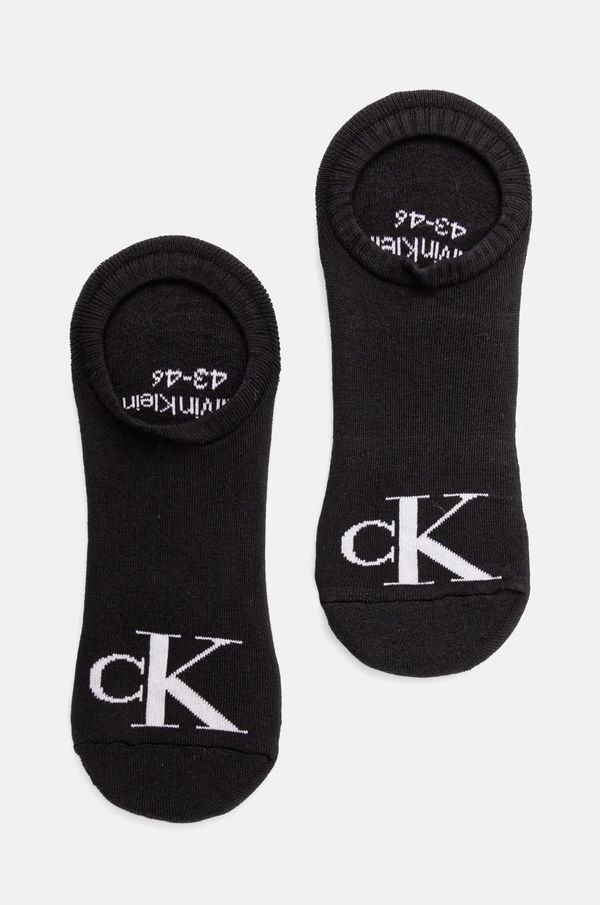Calvin Klein Jeans Čarape Calvin Klein Jeans 2-pack za muškarce, boja: crna, 701228809
