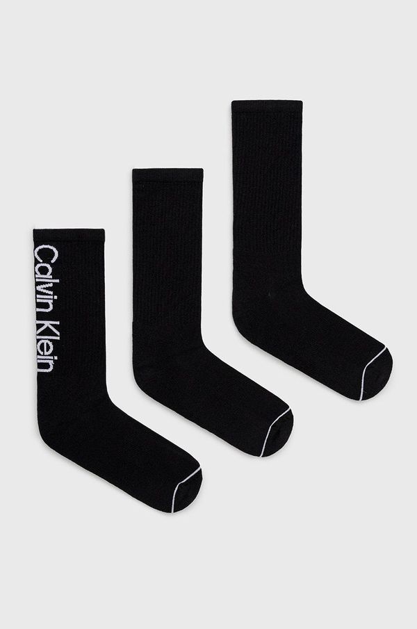 Calvin Klein Čarape Calvin Klein za muškarce, boja: crna