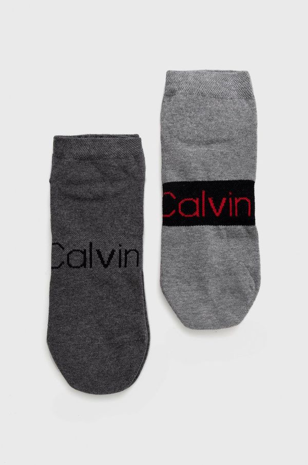 Calvin Klein Čarape Calvin Klein za muškarce, boja: siva, 701218712