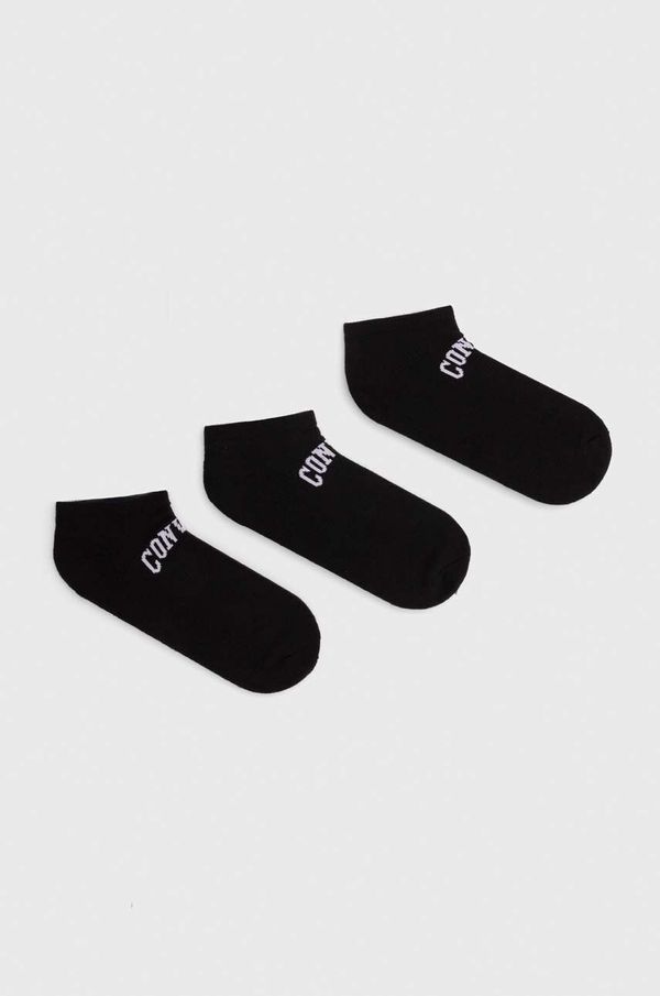 Converse Čarape Converse 3-pack boja: crna, E1268B
