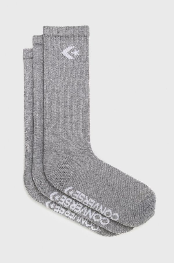 Converse Čarape Converse za muškarce, boja: siva