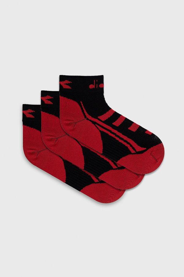 Diadora Čarape Diadora (3-pack) za žene, boja: crna