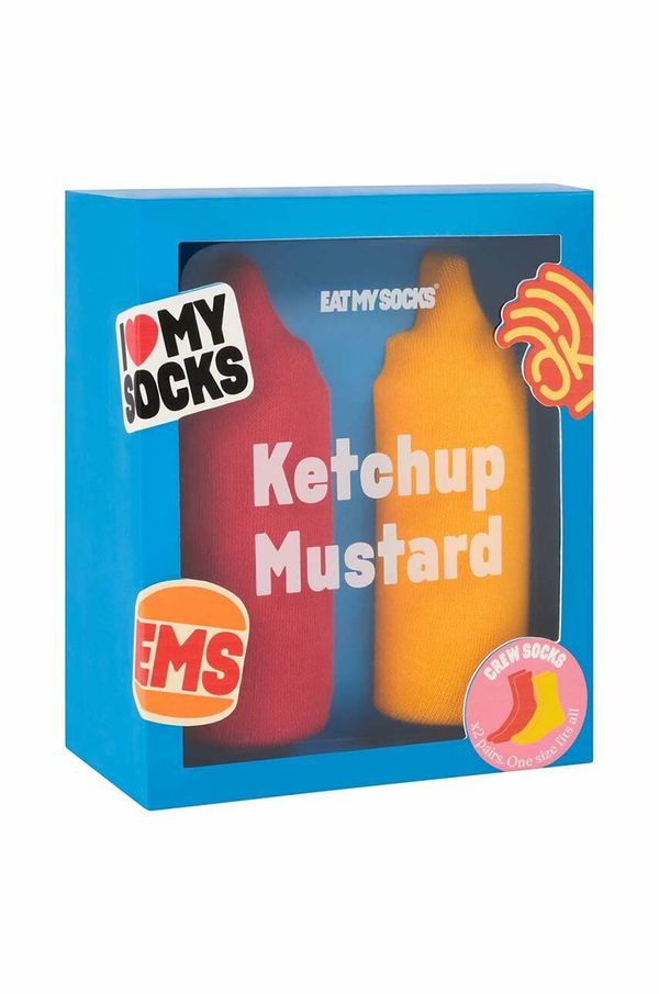 Eat My Socks Čarape Eat My Socks Ketchup & Mustard 2-pack