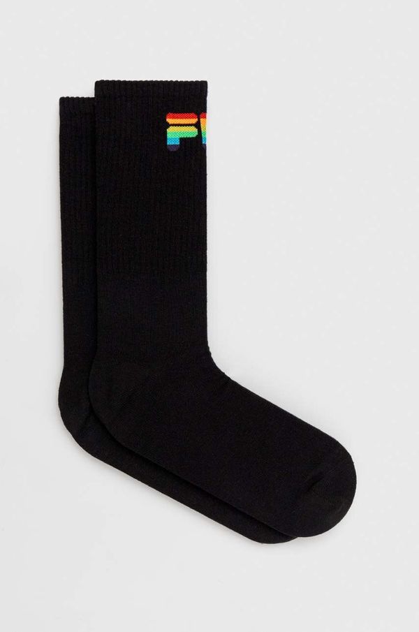 Fila Čarape Fila 2-pack za muškarce, boja: crna