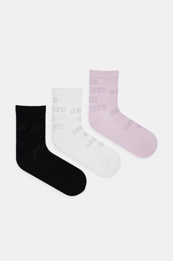 Guess Čarape Guess 3-pack za žene, O5RG09 KBZU0