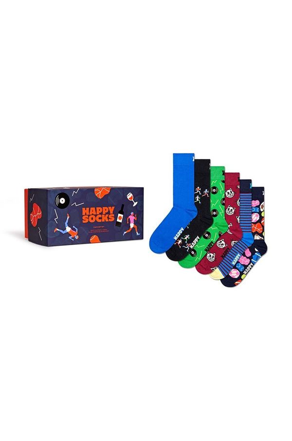 Happy Socks Čarape Happy Socks 7-Pack 7 Days Gift Set P001726
