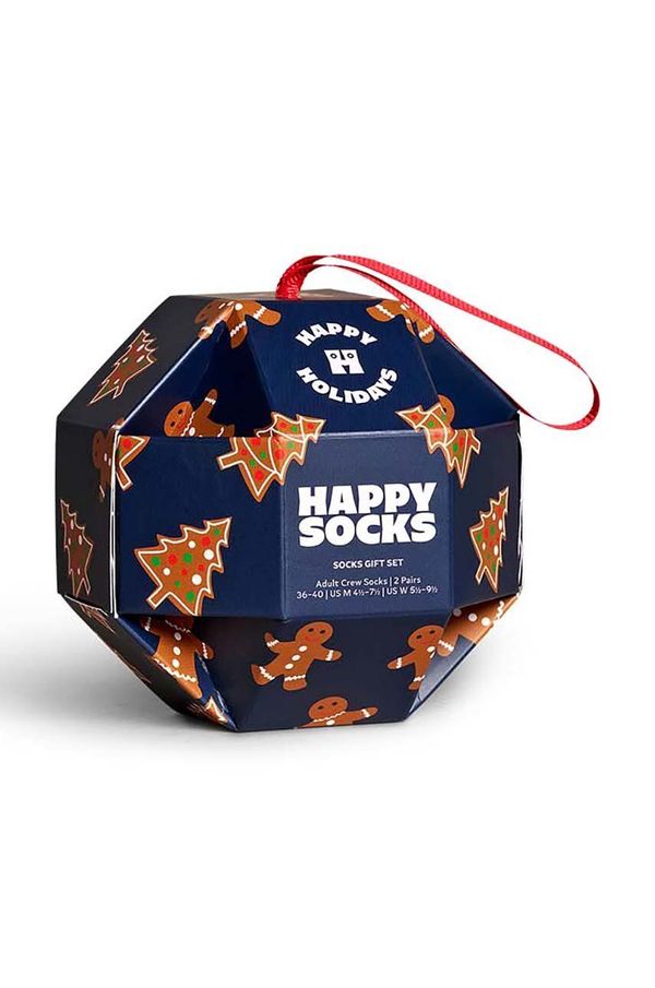 Happy Socks Čarape Happy Socks Christmas boja: tamno plava