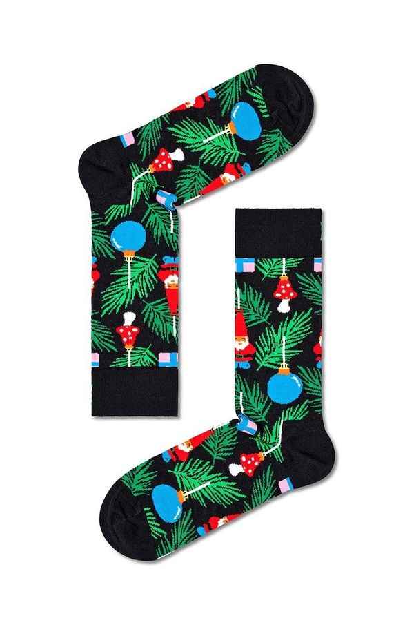 Happy Socks Čarape Happy Socks Christmas Tree Decoration Sock boja: crna