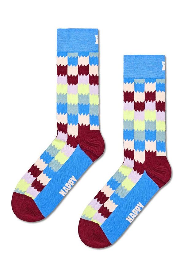 Happy Socks Čarape Happy Socks Dizzy Check Sock P001558
