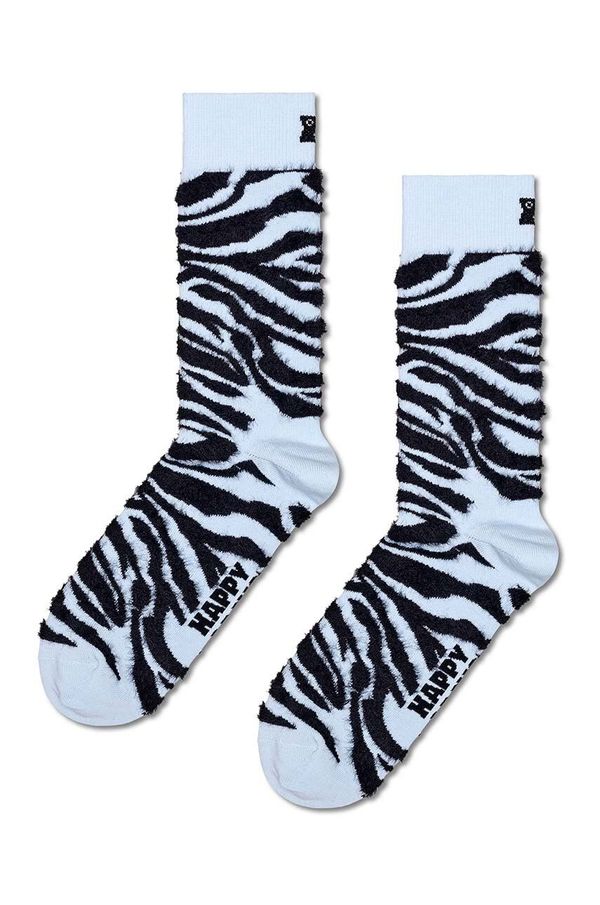 Happy Socks Čarape Happy Socks Fluffy Zebra Sock P001306