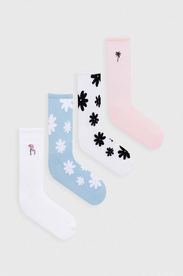 Hollister Co. Čarape Hollister Co. 4-pack za muškarce, boja: ružičasta
