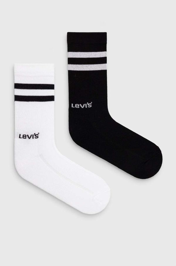 Levi's Čarape Levi's 2-pack boja: crna